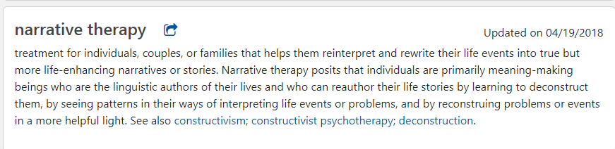 terapia narrativa